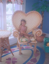 at 5 years old, this was her 5 birthday present